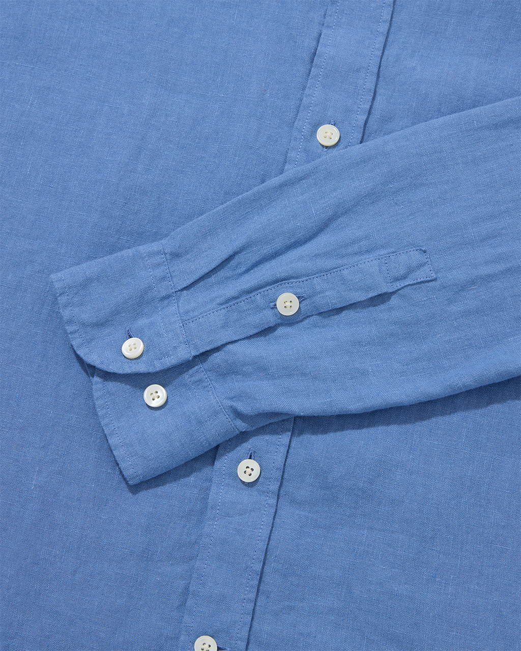 Linen Signature Shirt Cornflower