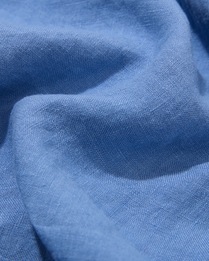 Midweight Linen Signature Shirt Cornflower