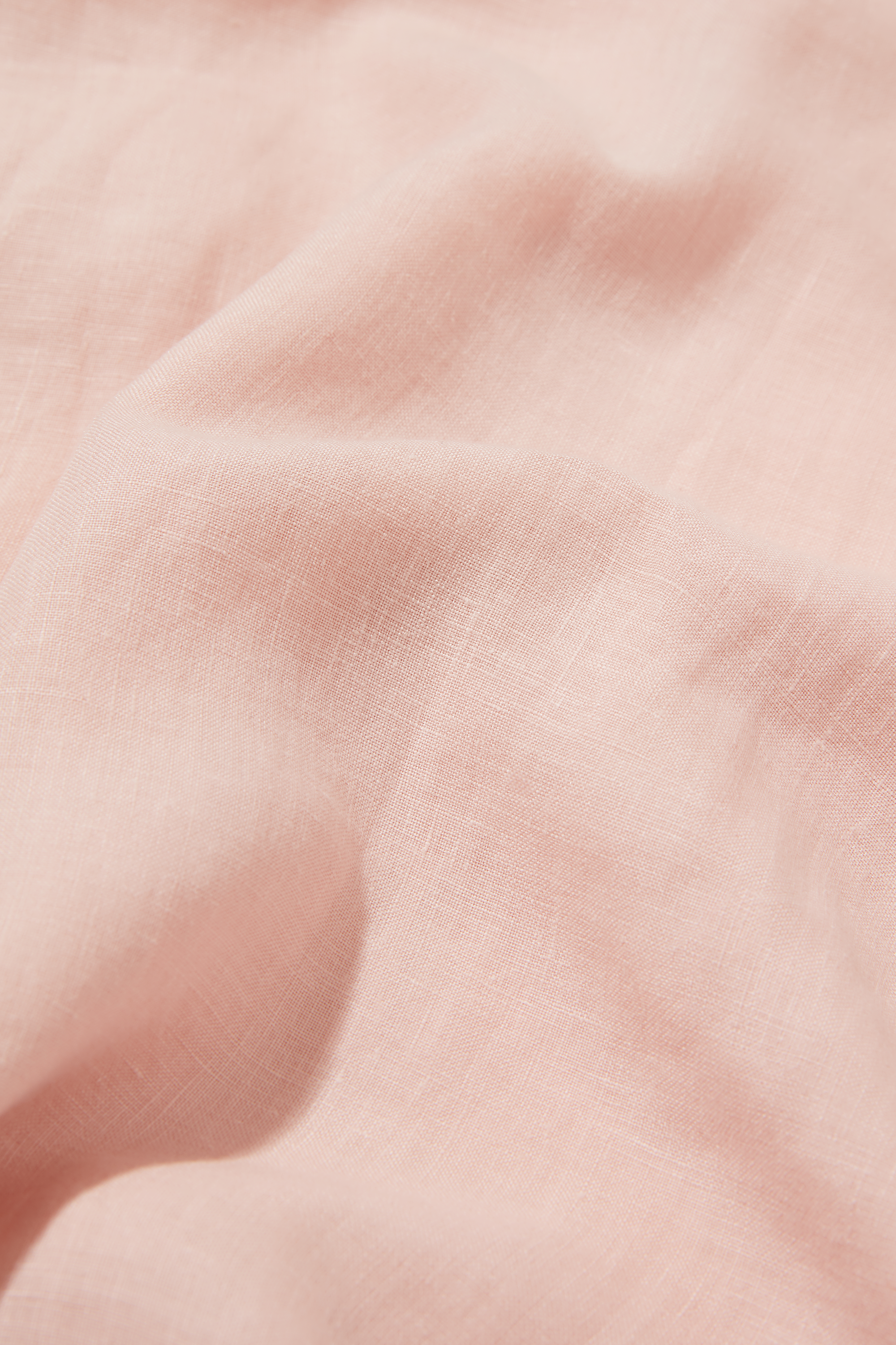 Linen Grandpa Shirt Desert Pink