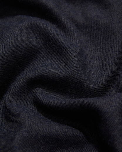 Cotton & Cashmere Long Sleeve Smock Flint Twill