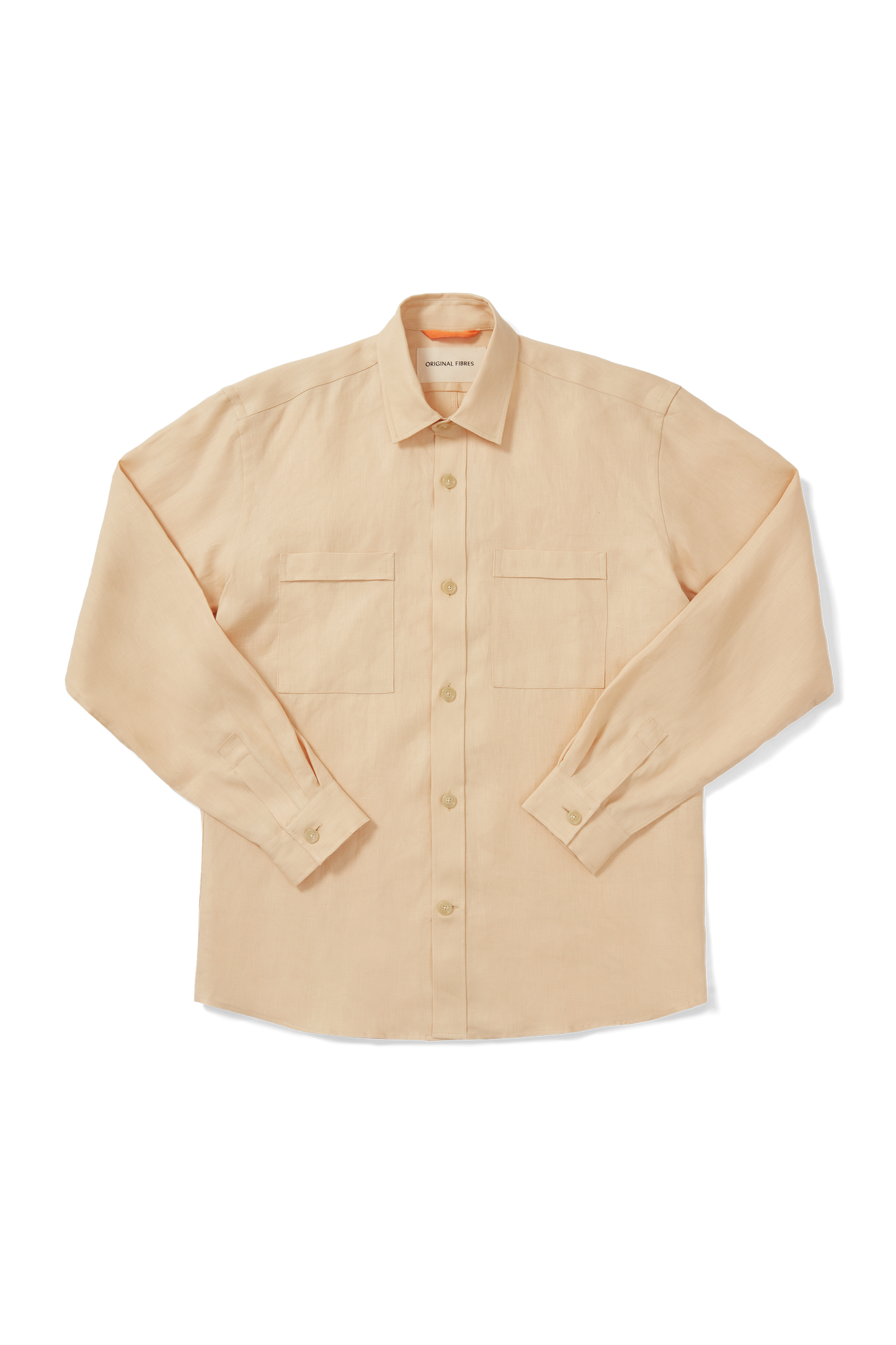 Long Sleeve Utility Overshirt Sahara