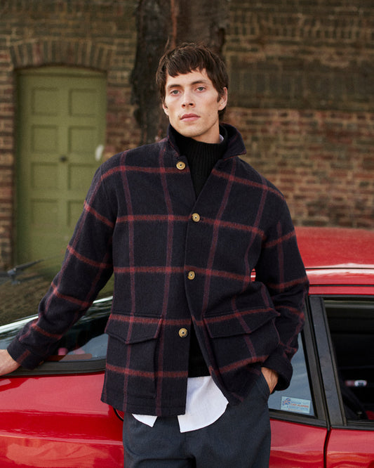 Wool Field Jacket Cairngorm Check