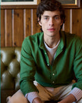 Linen Signature Shirt Grass Green