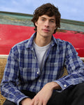 Linen Utility Overshirt Bevington Check
