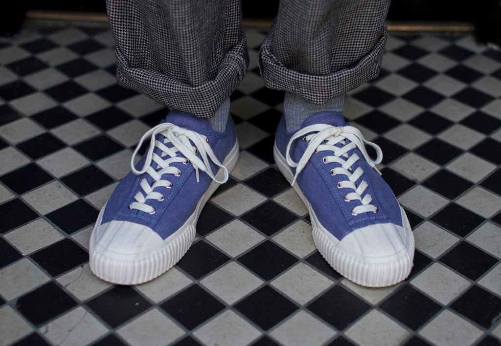 Collective Canvas X OF Gym Shoe Cornflower