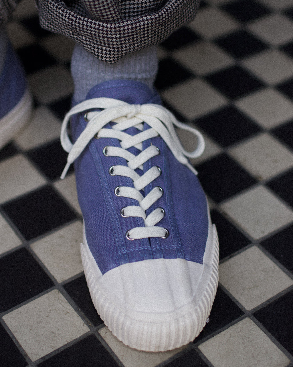 Collective Canvas X OF Gym Shoe Cornflower