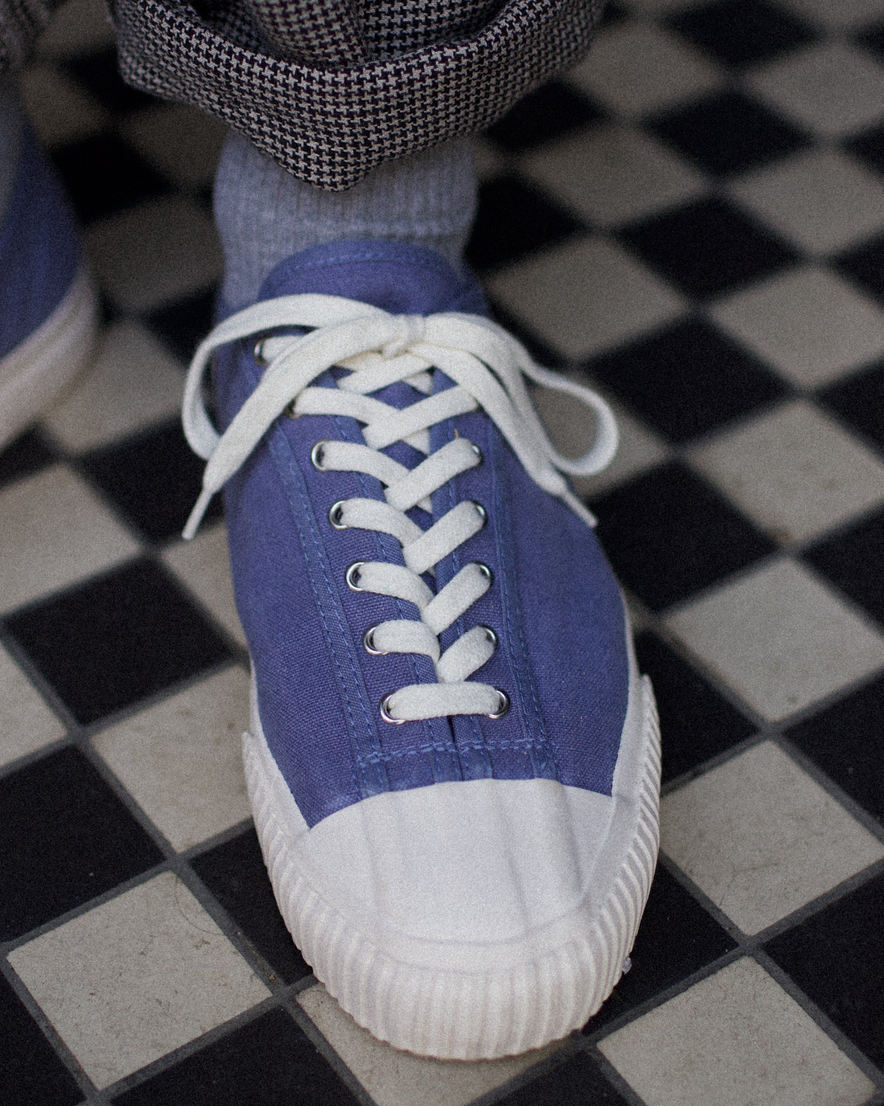 Collective Canvas X OF Gym Shoe Cornflower