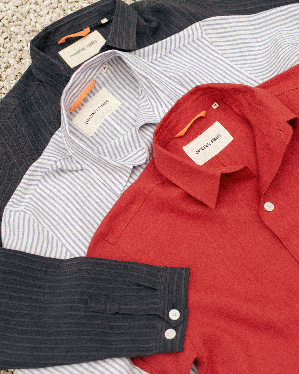 Linen Beach Jacket Cardinal Red