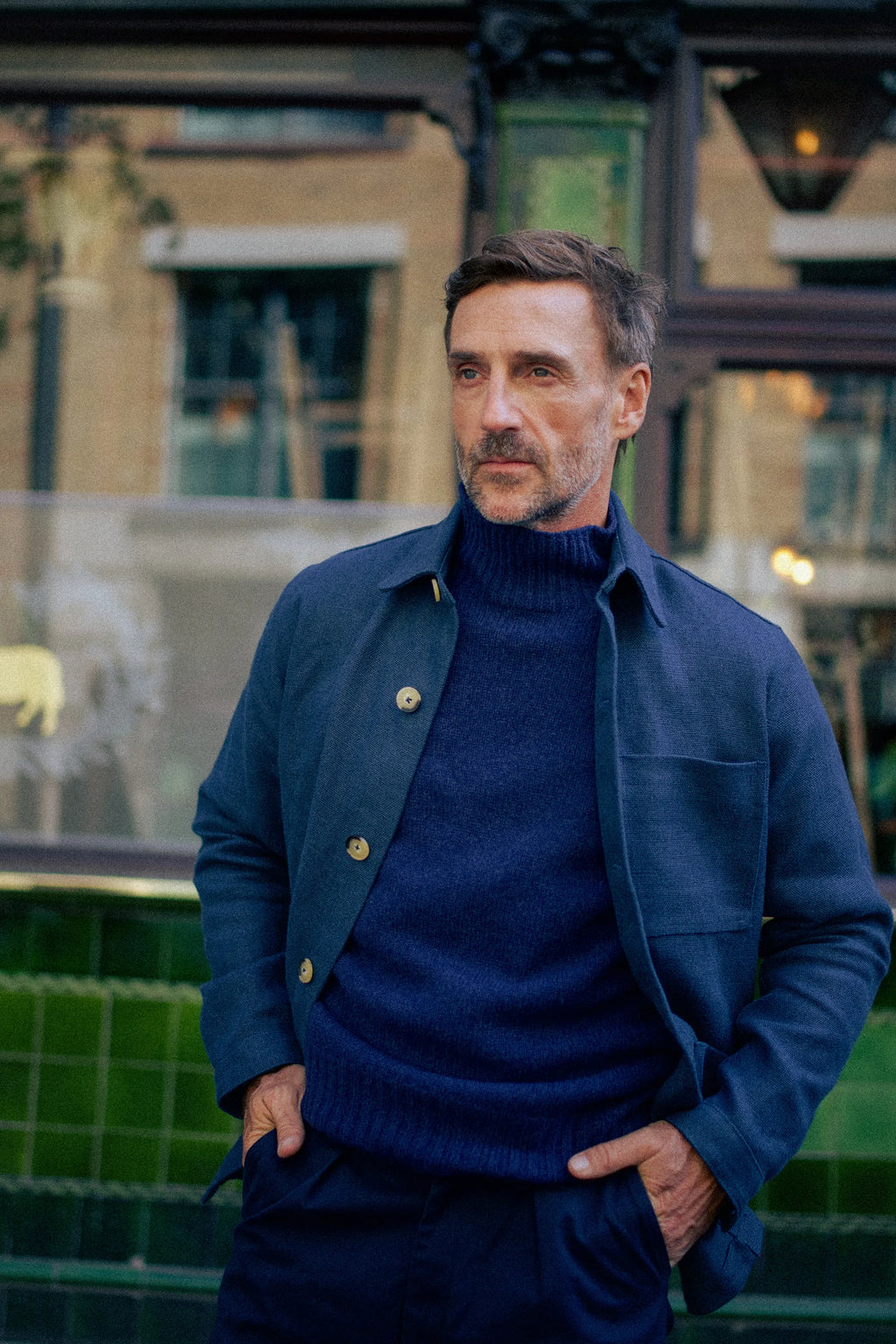Railway Jacket French Blue