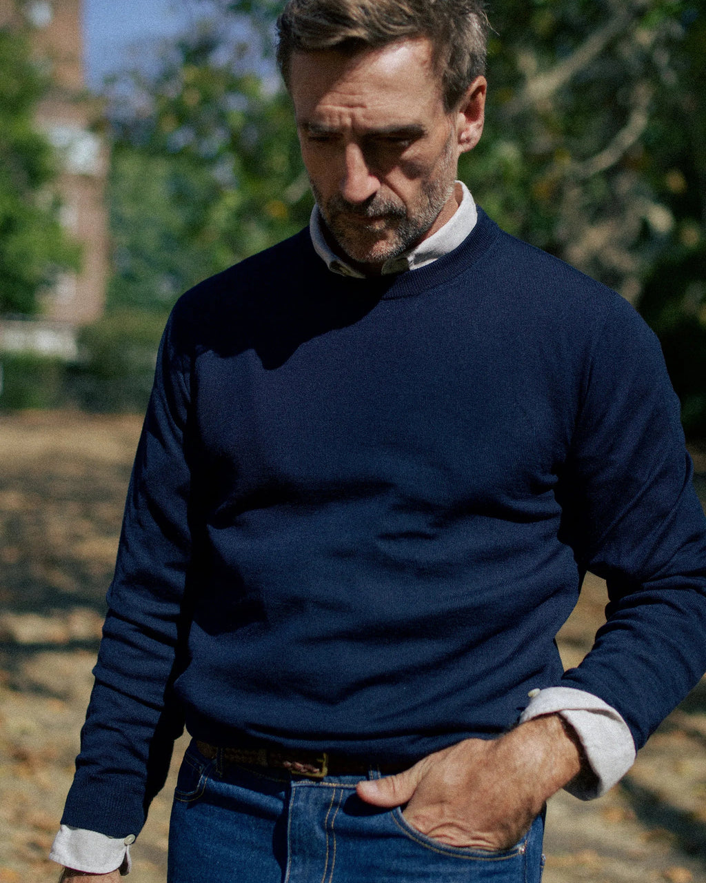 Classic Crewneck Navy