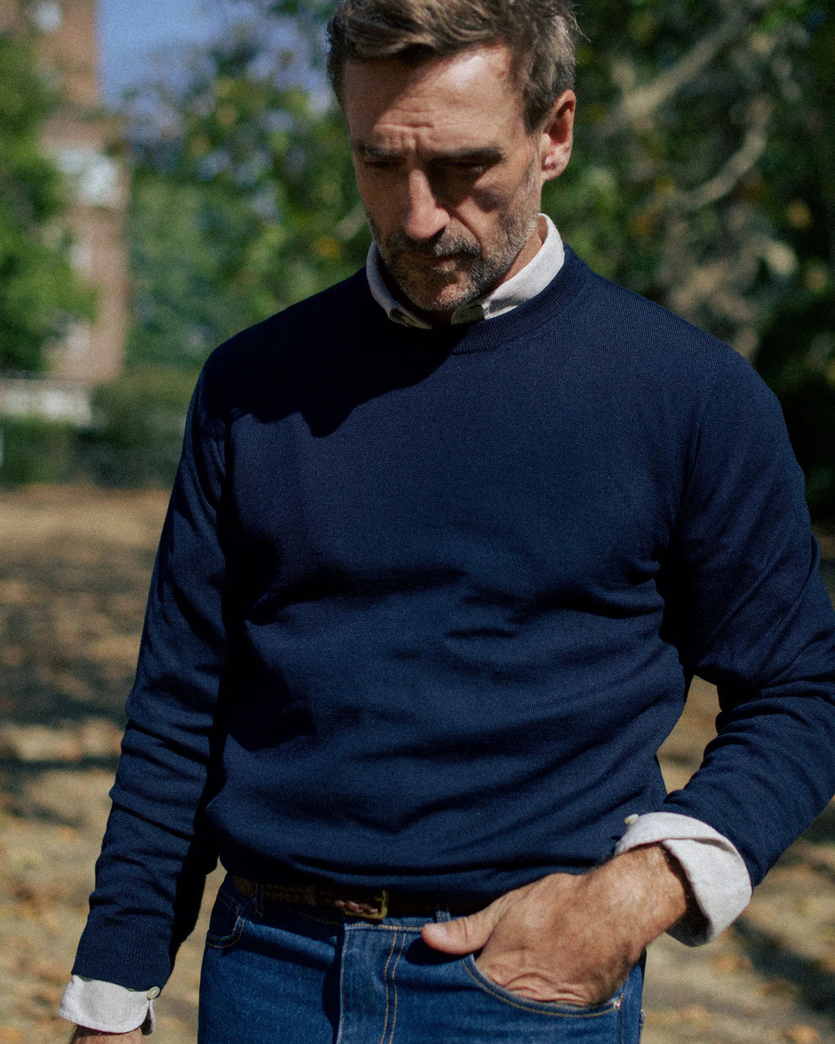 Classic Crewneck Navy