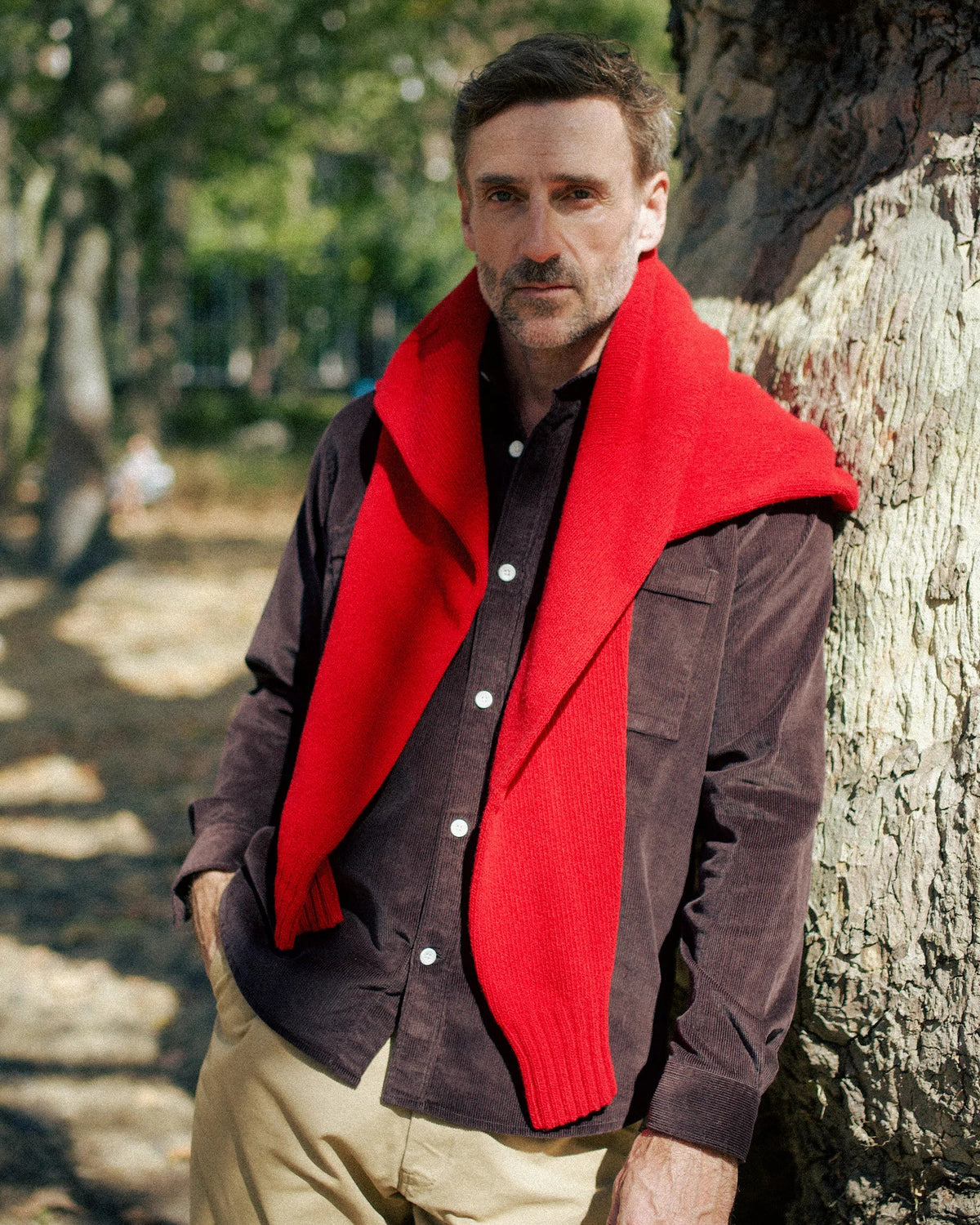 Utility Shirt Dark Brown