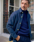 Railway Jacket French Blue
