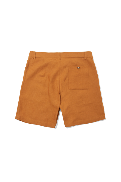 Patch Pocket Shorts 7 Inch Ginger