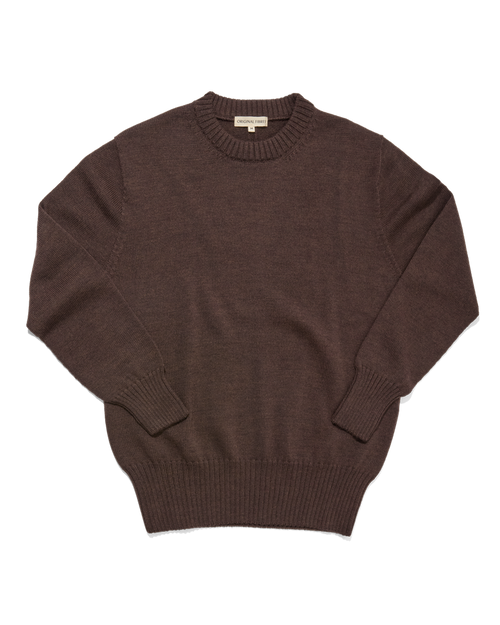 Crewneck Chocolate Grain