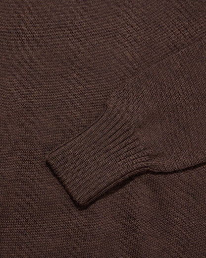 Merino Crewneck Chocolate