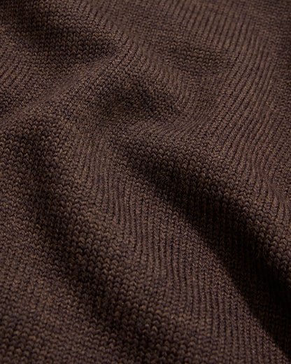 Merino Crewneck Chocolate
