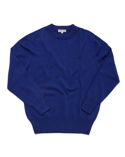 Merino Crewneck Golborne Blue