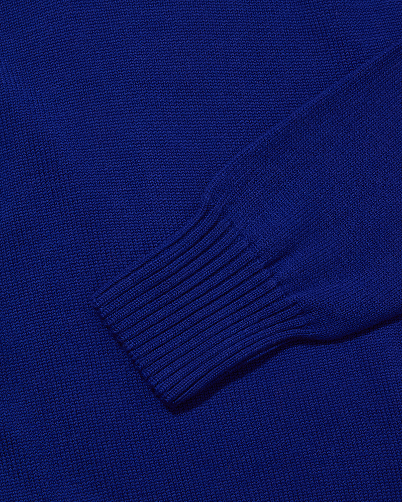 Merino Crewneck Golborne Blue