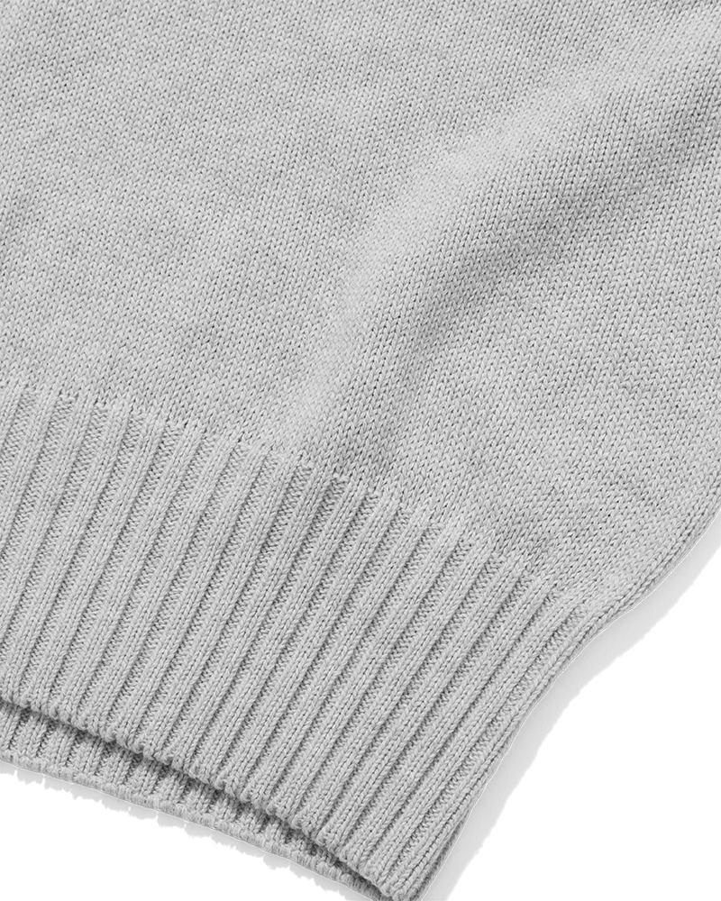 Cotton Crewneck Shoreline Grey
