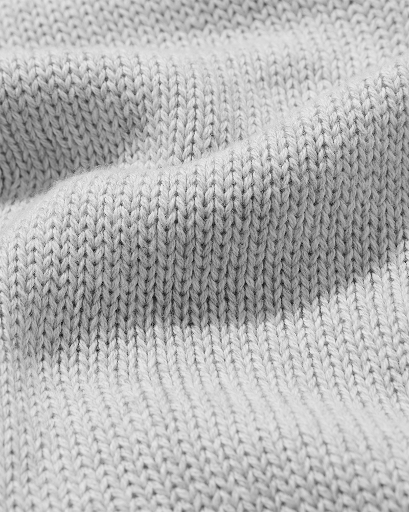 Cotton Crewneck Shoreline Grey