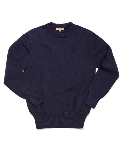 Merino Crewneck Navy Anthracite