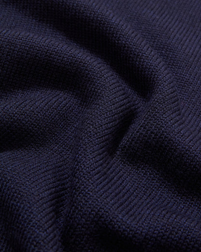 Merino Crewneck Navy Anthracite