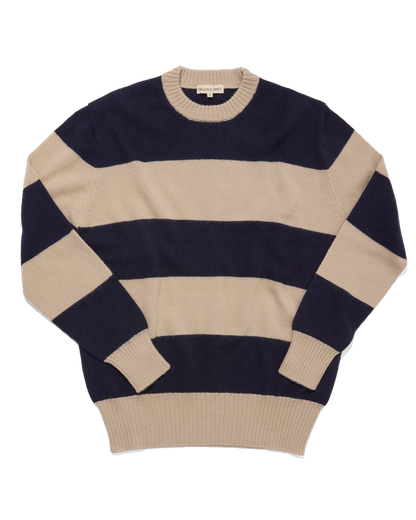 Merino Crewneck Vanguard Stripe