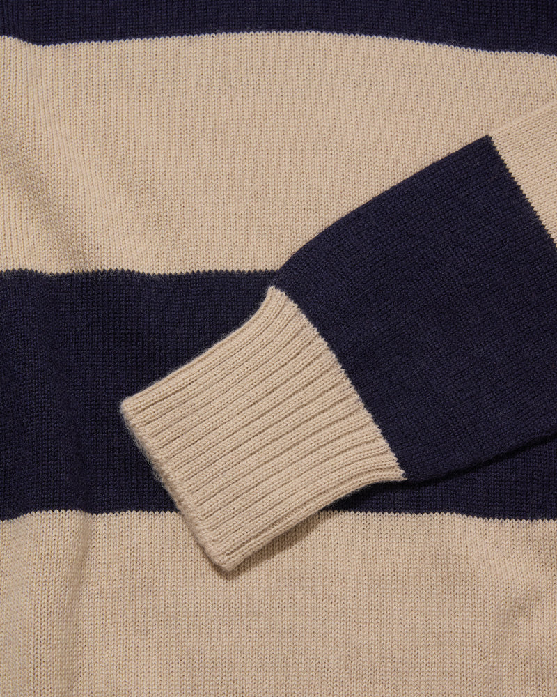 Merino Crewneck Vanguard Stripe