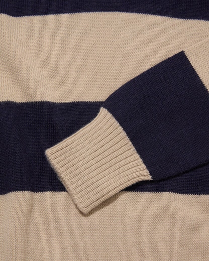 Merino Crewneck Vanguard Stripe