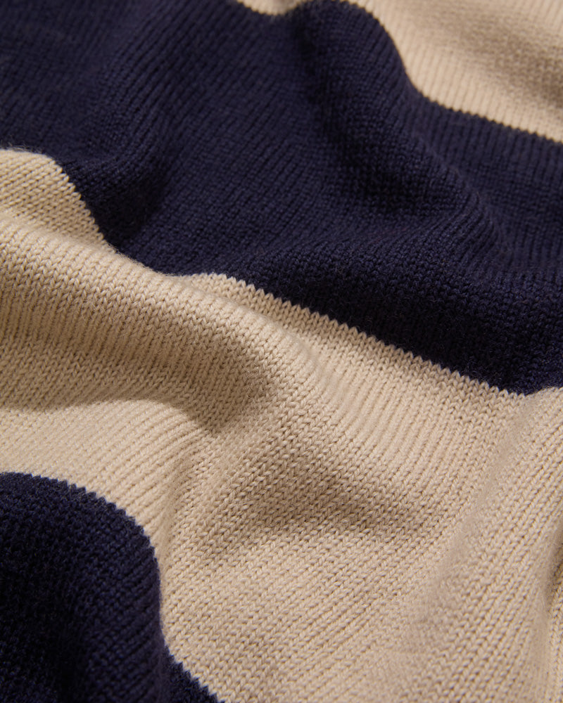 Merino Crewneck Vanguard Stripe