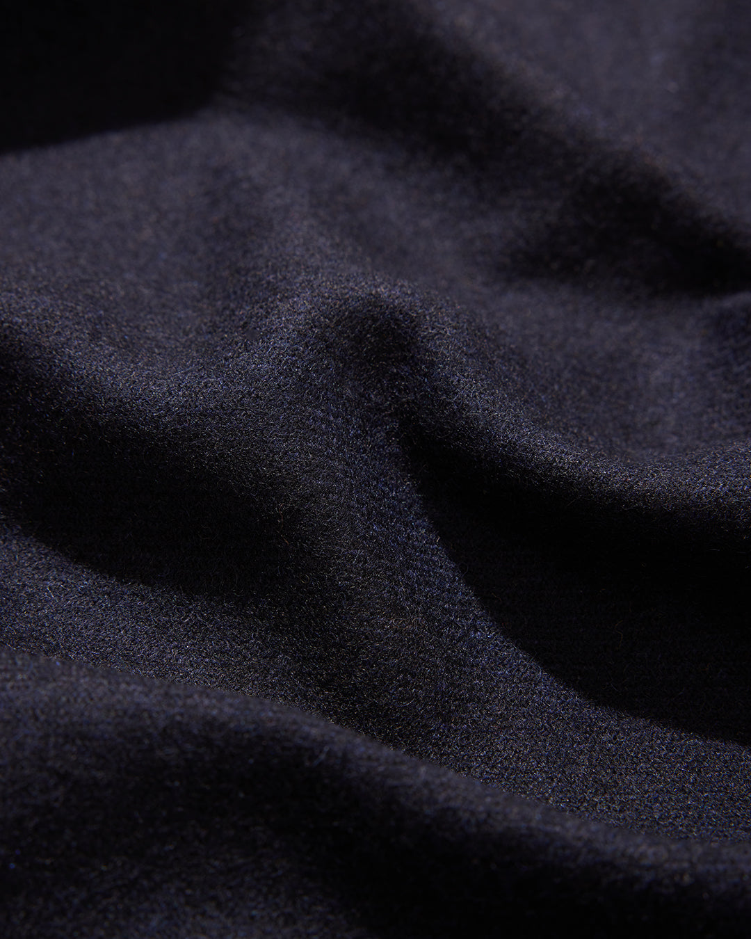 Navy Full Length Raglan Overcoat