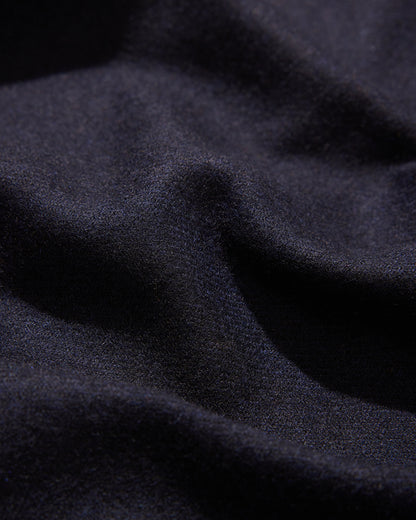 Navy Full Length Raglan Overcoat