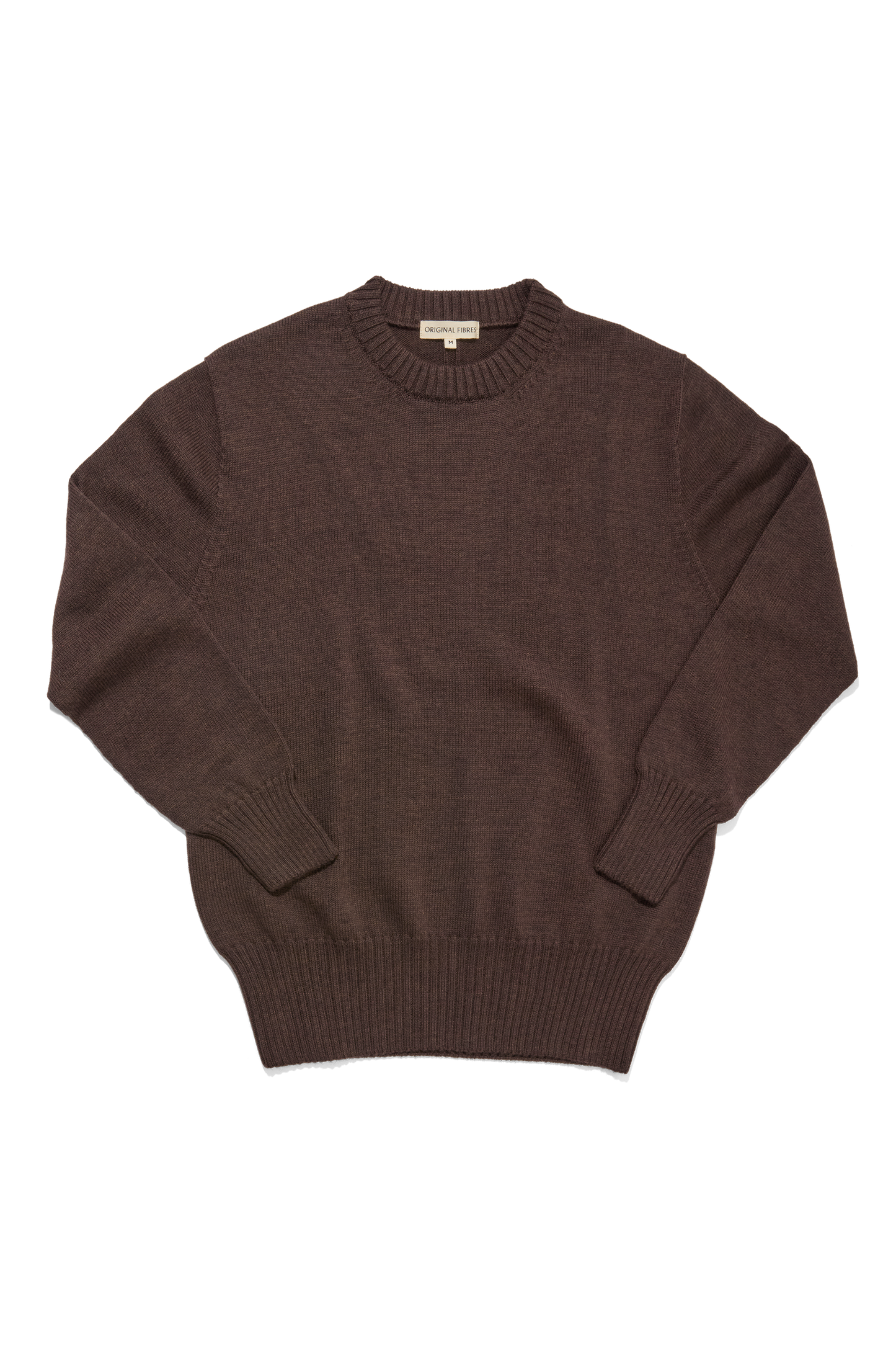 Merino Crewneck Chocolate