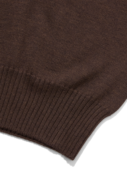 Merino Crewneck Chocolate