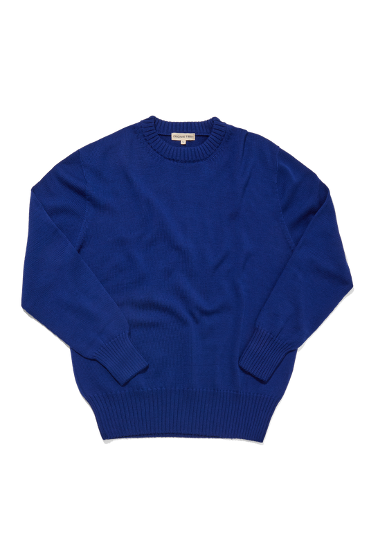 Merino Crewneck Golborne Blue