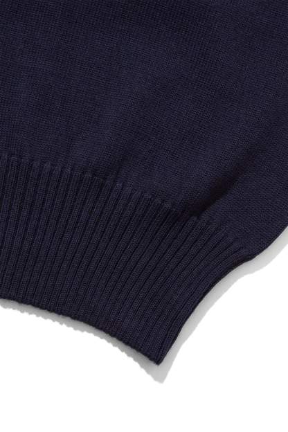 Merino Crewneck Navy Anthracite