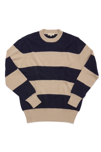 Merino Crewneck Vanguard Stripe