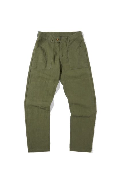 Patch Pocket Trouser Olive