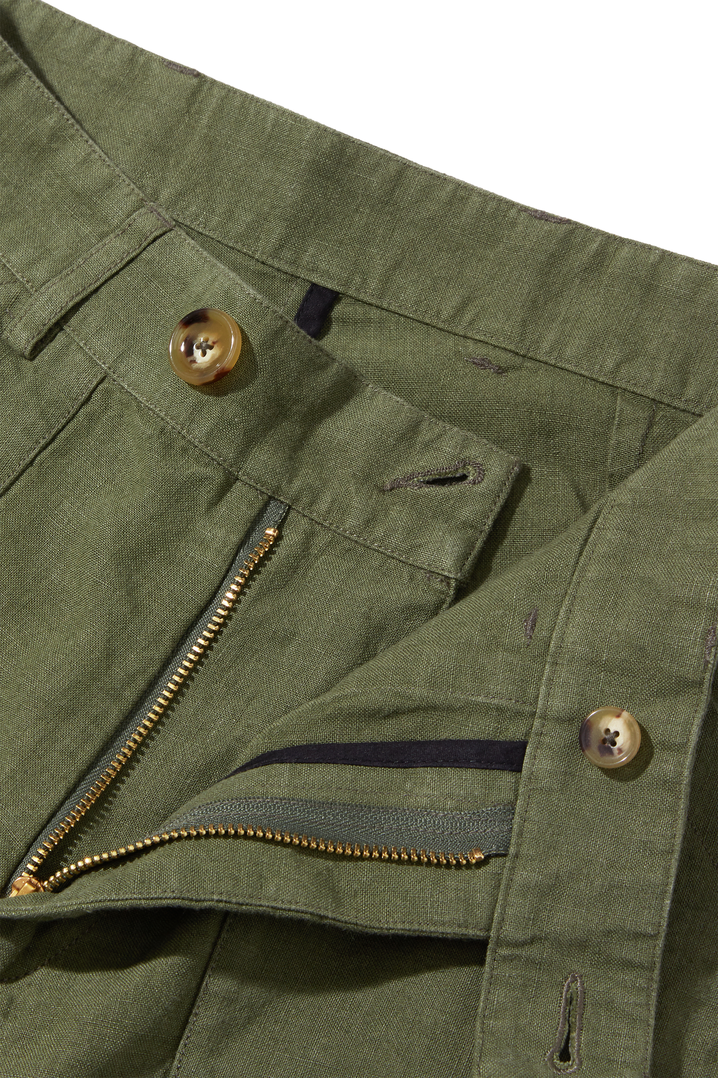 Patch Pocket Trouser Olive