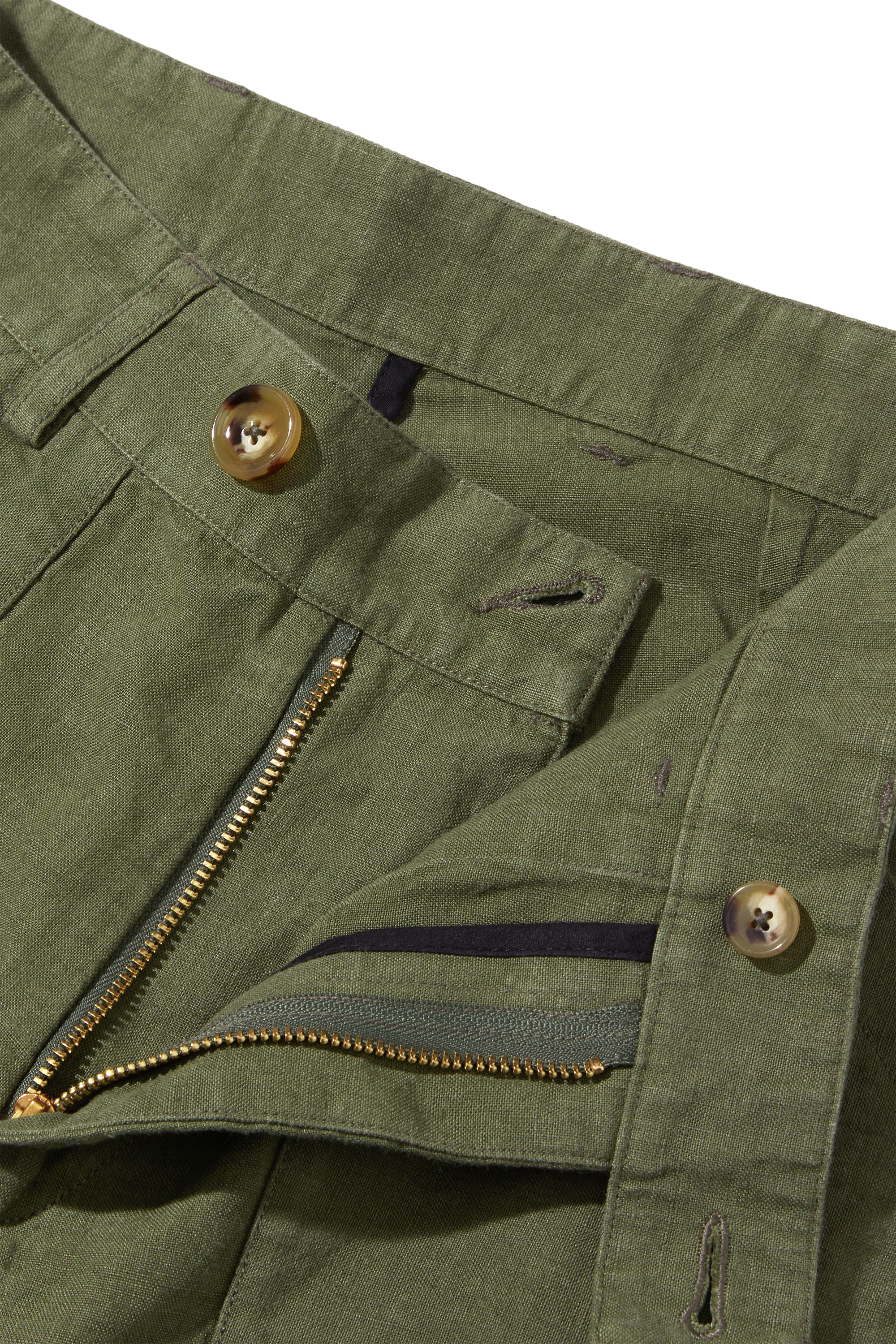 Patch Pocket Trouser Olive