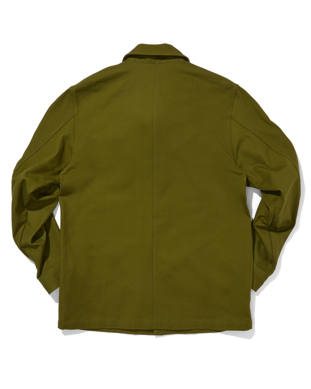Cotton Canvas Field Jacket Army Green