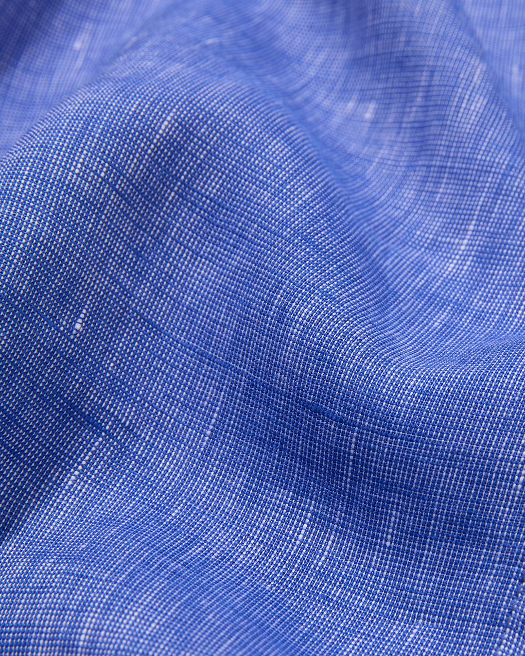 Linen Signature Shirt Chambray Blue
