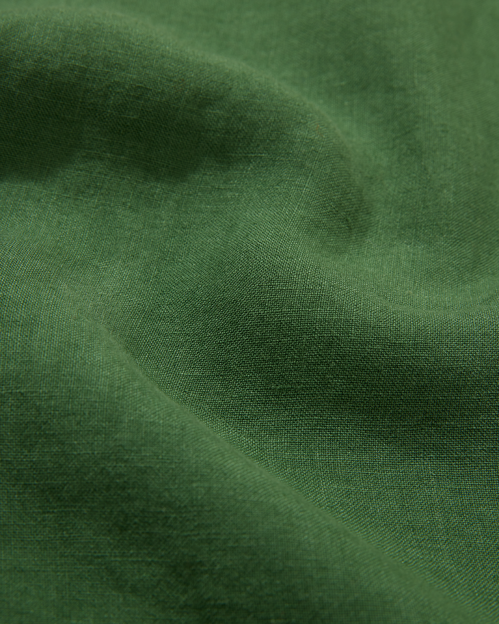 Linen Signature Shirt Grass Green