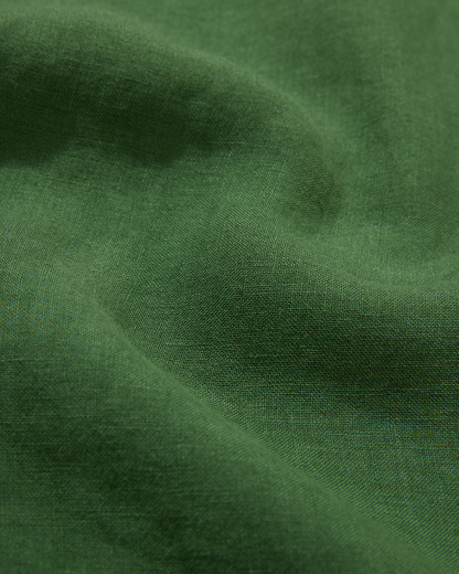 Midweight Linen Signature Shirt Grass Green