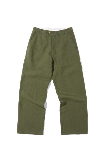 Wide Leg Trouser Olive
