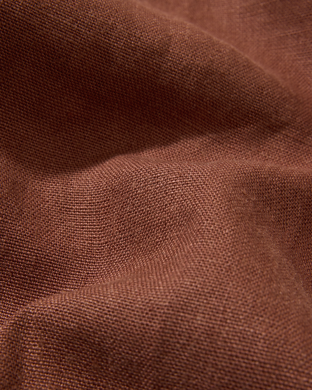 Midweight Linen Railway Jacket Cinnamon