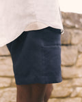 Patch Pocket Shorts Navy Blue