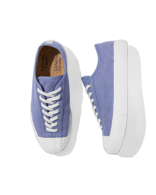 Collective Canvas X OF Gym Shoe Cornflower