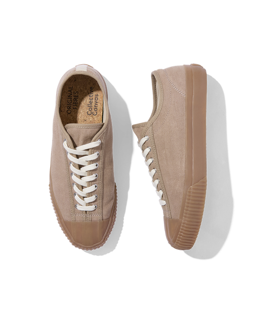 Collective Canvas X OF Gym Shoe Coffee